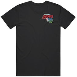 Anaheim Piranhas Arena Football League Chest Emblem Team Fan Logo Mens Soft Cotton Tee T Shirt