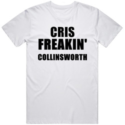 Cris Collinsworth Freakin Cincinnati Sports Football Cool Mens Soft Cotton Tee T Shirt