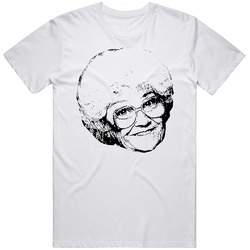 Sophia Petrillo Estelle Getty Golden Girls 80s Tv Show Character Fan Mens Soft Cotton Tee T Shirt