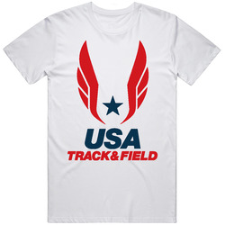 Usa Track And Field America Mens Soft Cotton Tee T Shirt