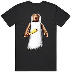 Granny Roblox Poster Video Game Mens Soft Cotton Tee T Shirt