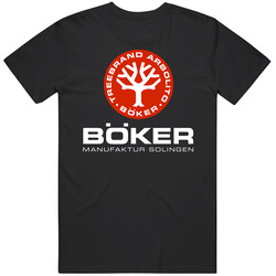 Boker Blades Knives Outdoors Cooking Chef Fan Mens Soft Cotton Tee T Shirt