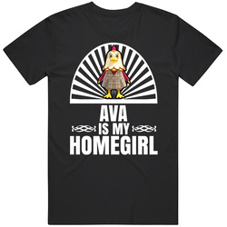 Ava Is My Homegirl Animal Crossing New Horizons Character Video Game Fan Mens Soft Cotton Tee T Shirt