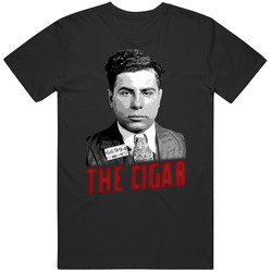 Carmine Galante The Cigar New York Mobster Mens Soft Cotton Tee T Shirt