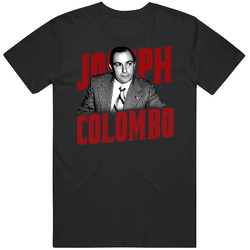 Joseph Colombo New York Mobster Mens Soft Cotton Tee T Shirt