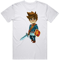 Oceanhorn Monster Iphone Android Mobile Gamer Logo Mens Soft Cotton Tee T Shirt