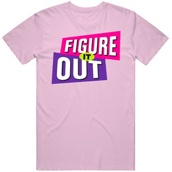 Figure It Out 90s Game Show Mens Soft Cotton Tee T Shirt