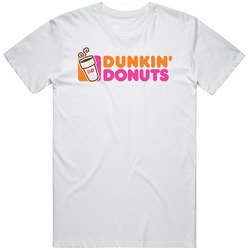 Dunkin' Donuts Popular Bakery Donut Shop Mens Soft Cotton Tee T Shirt