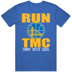 Run Tmc Timmy Mitch Chris Golden State Basketball Fan Run Parody Mens Soft Cotton Tee T Shirt