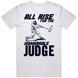All Rise For The Honorable Aaron Judge Fan Mens Soft Cotton Tee T Shirt