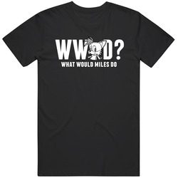 What Would Miles Tails Prower Do Sonic The Hedgehog Fan Mens Soft Cotton Tee T Shirt