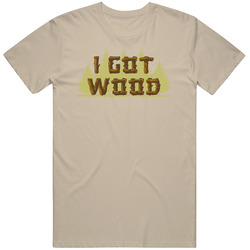 Shaun Of The Dead Got Wood Funny Movie Fan Mens Soft Cotton Tee T Shirt