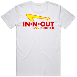 In N Out Burger Favorite Fast Food Mens Soft Cotton Tee T Shirt