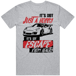 2016 Porsche Cayman Gt4 It's Not A Hobby Escape Reality Car Worn Look Mens Soft Cotton Tee T Shirt