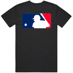 Mlb Major League Baseball Usa Logo Mens Soft Cotton Tee T Shirt