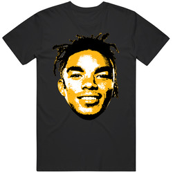 Chase Claypool Pittsburgh Football Big Head Fan Mens Soft Cotton Tee T Shirt