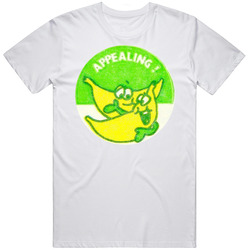 Appealing Banana Scratch N Sniff Stickers Mens Soft Cotton Tee T Shirt