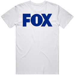Fox Corporation Nasdaq Company Logo Employee Fan Mens Soft Cotton Tee T Shirt