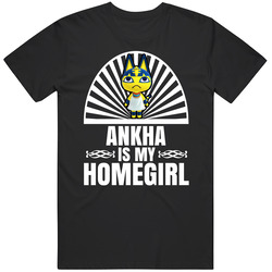 Ankha Is My Homegirl Animal Crossing New Horizons Character Video Game Fan Mens Soft Cotton Tee T Shirt