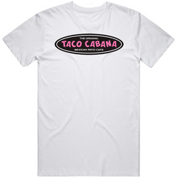 Taco Cabana Mexican Food Restaurant Mens Soft Cotton Tee T Shirt