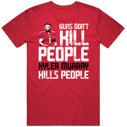 Kyler Murray Guns Dont Kill Arizona Football Fan Mens Soft Cotton Tee T Shirt