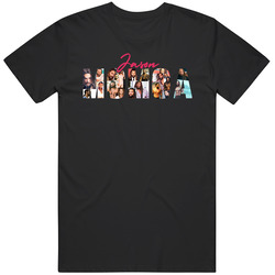 Jason Momoa Actor Celebrity Collage Fan Mens Soft Cotton Tee T Shirt