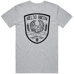 Helio Basin Brewing Company Phoenix Arizona Top Restaurants Food Fan Lover Foodie Worn Look Mens Soft Cotton Tee T Shirt