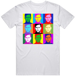 Tom Brady Pop Art Celebrities Famous People Mens Soft Cotton Tee T Shirt