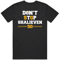 Don't Stop Shalieven Pittsburgh Football Ryan Shazier Mens Soft Cotton Tee T Shirt