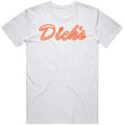 Dick's Burger Food Fan Mens Soft Cotton Tee T Shirt