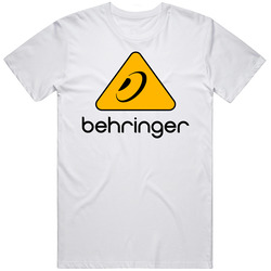 Behringer Sound Car Audio Sub Woofer Logo Mens Soft Cotton Tee T Shirt