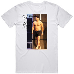 Antoinette Custom Name Signed Jimmy Garoppolo Photo Mens Soft Cotton Tee T Shirt