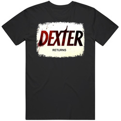 Dexter Returns Serial Killer Tv Show Mens Soft Cotton Tee T Shirt