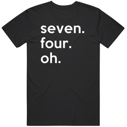 Ohio 740 Tending Area Code Pride Mens Soft Cotton Tee T Shirt