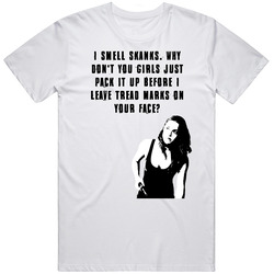 I Smell Skanks Fast And Furious Letty Mens Soft Cotton Tee T Shirt