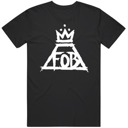 Fall Out Boy Fob Crown Logo Music Tee Unisex Classic Mens Soft Cotton Tee T Shirt