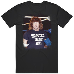 Dr Tom Prichard Wrestler Wrestling Fan Wanted Dead Or Alive Worn Look Mens Soft Cotton Tee T Shirt