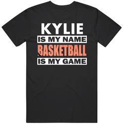 Kylie Is My Name Basketball My Game Cool Sports Mens Soft Cotton Tee T Shirt