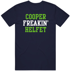 Cooper Freakin' Helfet Seattle Football Player Cool Fan Mens Soft Cotton Tee T Shirt