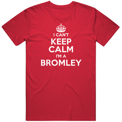 Bromley I Can't Keep Calm Parody Mens Soft Cotton Tee T Shirt
