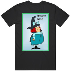 Winsome Witch Cartoon Character Mens Soft Cotton Tee T Shirt
