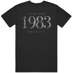 Limited Edition 1983 Mens Soft Cotton Tee T Shirt