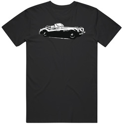 1953 Jaguar Xk 120 Dhc Vintage Car Lover Driver Gift Mens Soft Cotton Tee T Shirt