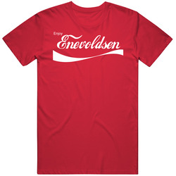 Enevoldsen Enjoy Cola Parody Custom Name Mens Soft Cotton Tee T Shirt