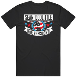 Sean Doolittle For President California Sports Funny Mens Soft Cotton Tee T Shirt