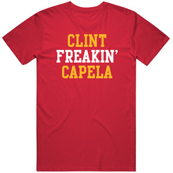 Clint Freakin Capela Houston Basketball Player Sports Fan Mens Soft Cotton Tee T Shirt