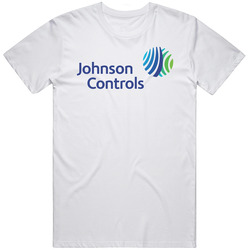 Johnson Controls Company Mens Soft Cotton Tee T Shirt