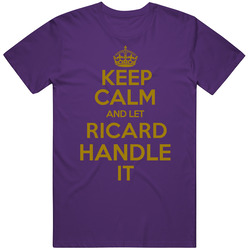 Keep Calm And Let Patrick Ricard Handle It Baltimore Football Team Fan Mens Soft Cotton Tee T Shirt