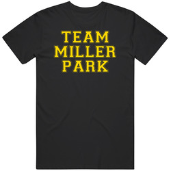 Team Miller Park Miller Park Us Neighborhood Cool Mens Soft Cotton Tee T Shirt