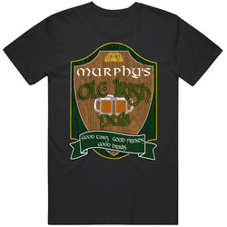 Murphy's Ole Irish Pub Good St Patricks Day Drinking Surname Mens Soft Cotton Tee T Shirt